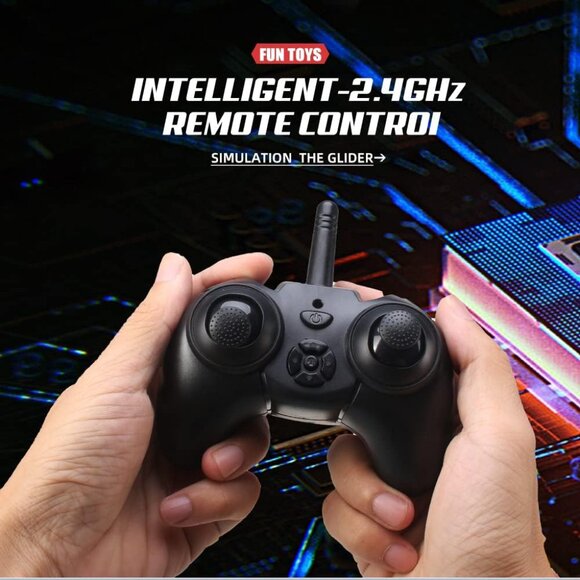 NEW! RC Airplane, RC Plane, 2.4GHz 2 Channels RTF RC Aircraft with 3-Axis Gyro - Picture 5 of 5